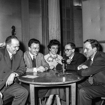 Francois Rostif Jean Louis Ginibre Jany Frederique Michel Netter B- Old Photo