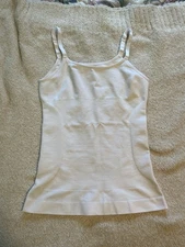 Underoutfit Women’s Shapewear Cami Tank Tummy Control White 