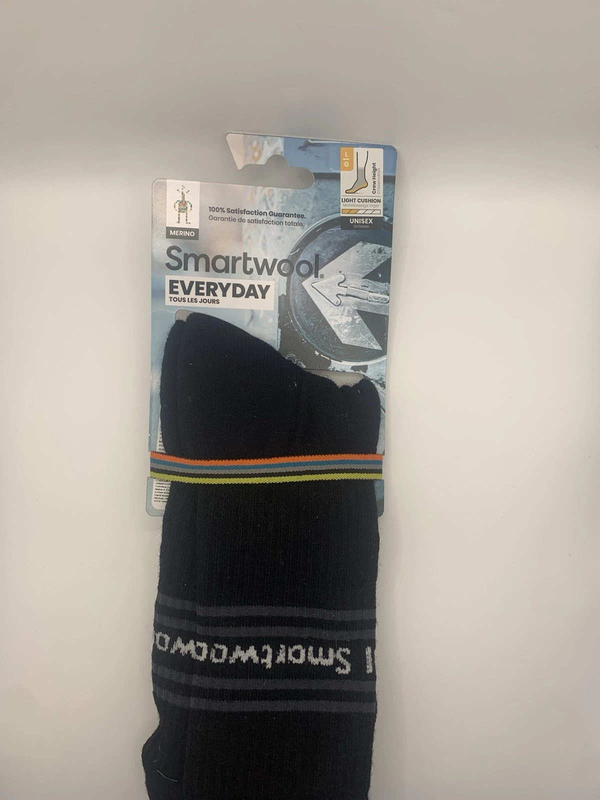 Smartwool Everyday Socks Merino 8-10.5 Light Cushion Crew Height Freep St
Opens in a new window or t