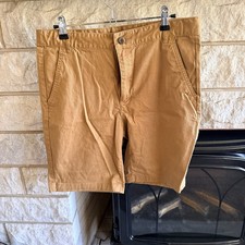 Old Navy Brown Built-In Flex Shorts Boys 16 Plus