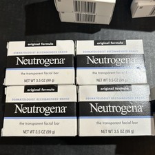 Neutrogena Transparent Face Cleansing Bar - 3.5oz. 4 Pack