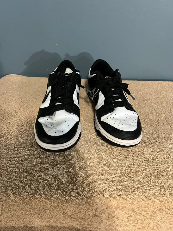 Talla 9 - Nike Dunk Low Negro Blanco W Foto 4 de 4