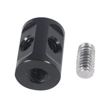 1/4 Screw Connecting Adapter Expandable Aluminum 1/4 Adapter For 15mm