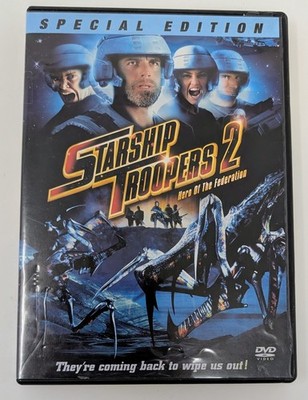 Starship Troopers 2 DVD (2004) - Region 1 - FR/EN - VG+/G (Tested)