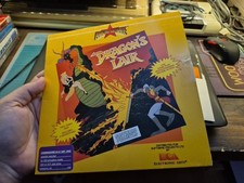DRAGON'S LAIR 1 & 2 GAME X COMMODORE 64 ON ORIGINAL C64 FLOPPY DISK BOX image