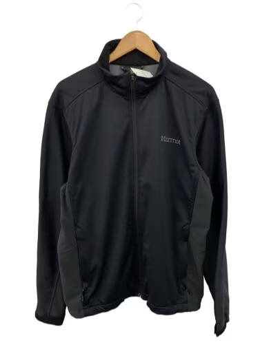 Marmot Jacket, Large, Polyester, Black, Solid Col… - image 1