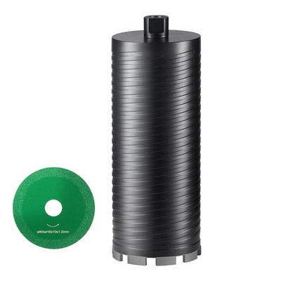 Core Drill Bit 4.25'' Wet/Dry Diamond Core Bit for Brick Block Concrete