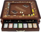 CLEARANCE - WS GAME Monopoly Luxury, Walnut Collector's Set (US Edition)