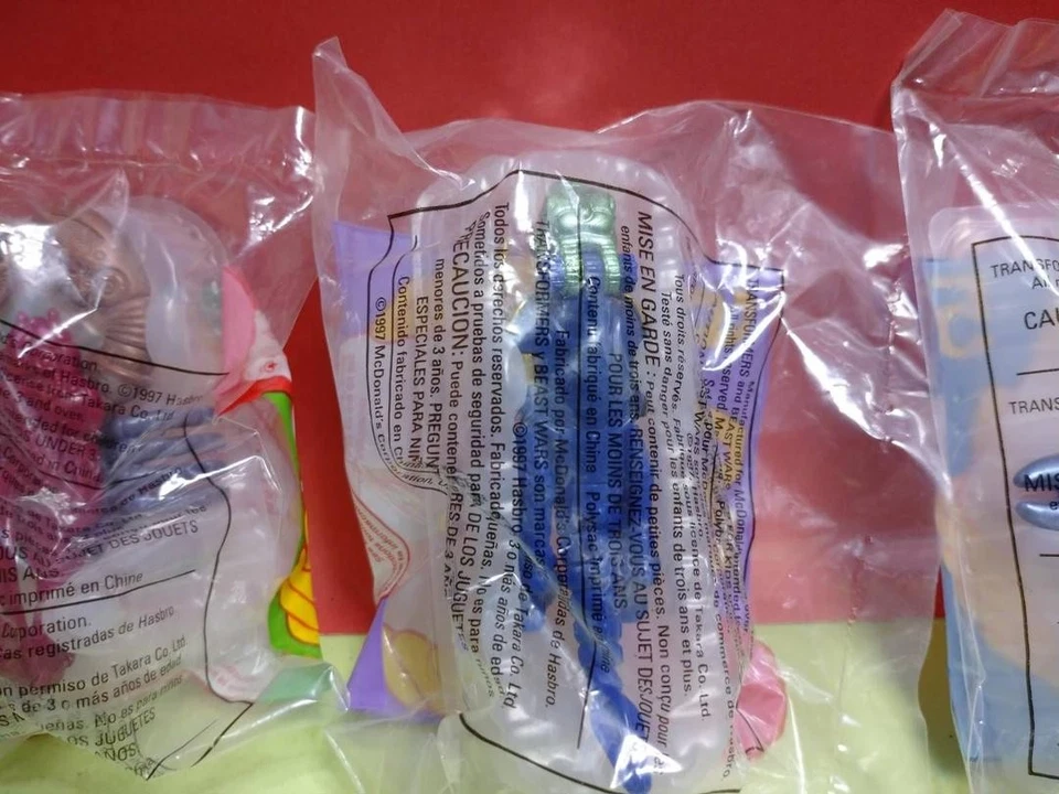 Transformers Item Beast Wars Happy Set 3 Types - Image 3 of 4