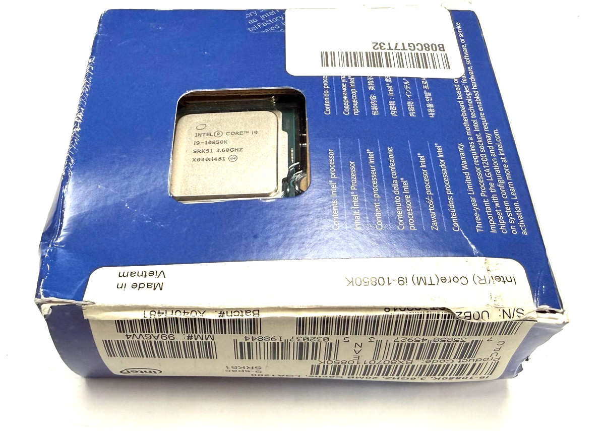 CPU Intel Core i9-10850K CPU Intel Core i9-10850K Specs | TechPowerUp CPU Database