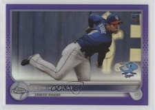 2022 Chrome NPB Nippon Professional Baseball Purple Refractor Kosuke Ukai 02dt