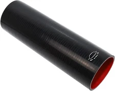 12" Long High Performance 4-Ply Reinforced 3.5" ID 3.5'', Black 