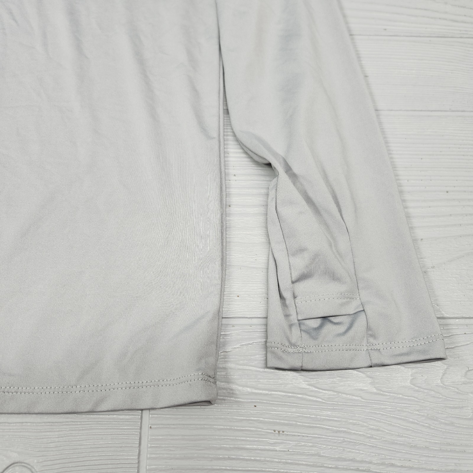 Zero FoxTrot Quarter Zip Pullover Gray Lightweigh… - image 4