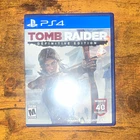 Square Enix Tomb Raider: Definitive Edition PS4 M-Mature Game Disc w/ Case