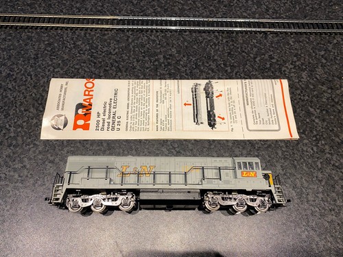 HO Diesel Lok AHM / Riverrossi GE Diesel U25C #1502 Louisville Nashville 5060 | Condition: Gebraucht