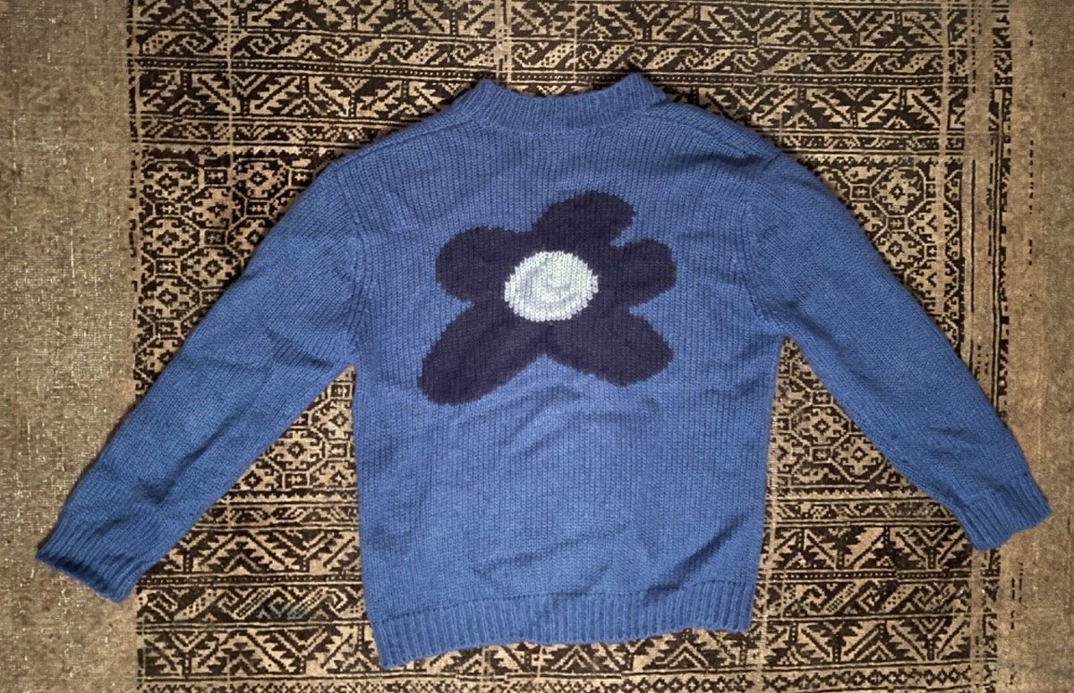 GOLF WANG Le Fleur Cardigan Blue XL | eBay