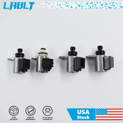 LABLT 4pcs CVT Transmission Solenoid Kit JF011E For 2007-2012 Dodge Caliber - Foto 2 di 6
