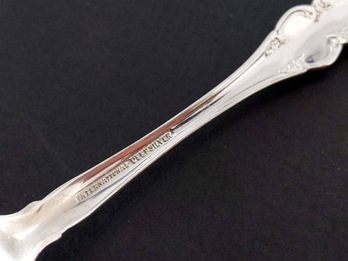 International Deepsilver ORLEANS Pierced Serving Spoon 8-3/8" Silverplate 1964 - Picture 4 of 4
