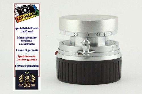 Leica Elmar M 50 f2,8 Rientrante revisionato mint Garanzia 12 mesi - Foto 2 di 5