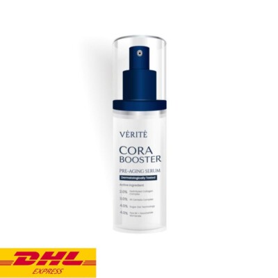Verite Cora Booster Pre-Aging Serum Reduce Wrinkles Moisturizing Skin 1 fl.oz