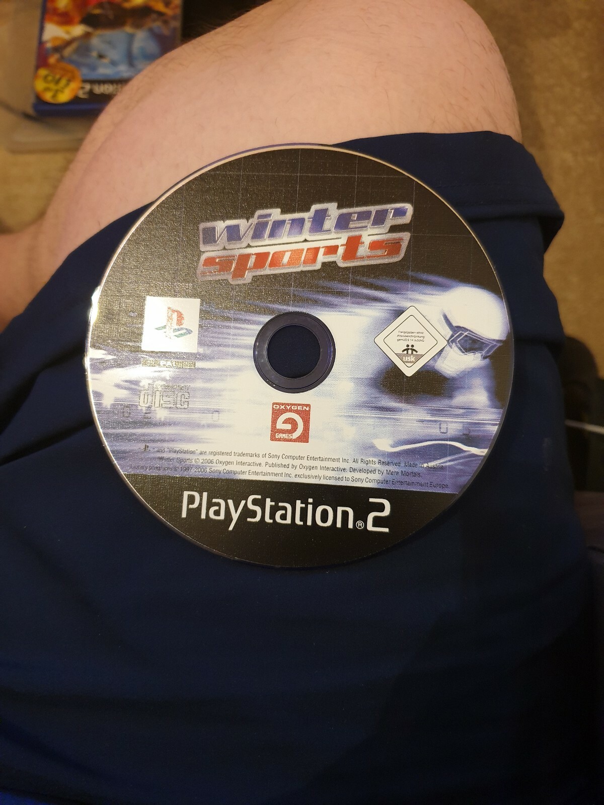 Disque PAL Sports d'hiver (PS2) uniquement