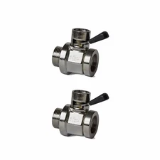 EZ-202 (NPT 1/2-14) EZ Oil Drain Valve Detroit (Pack of 2)