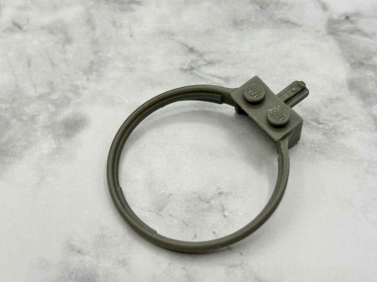 Lego Parts ~ Dark Gray Sports Hoop with 2 Studs and Axle ~ No