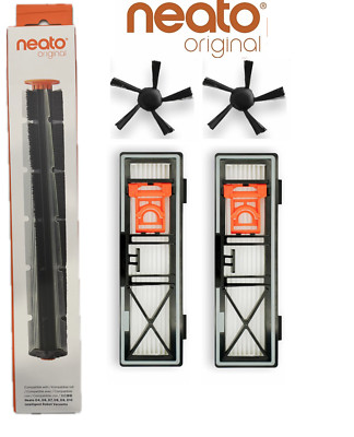 Original NEATO ROBOTICS SPIRAL BRUSH COMBO Filters Side D4 D6 D7 D8 D9 D10 D85