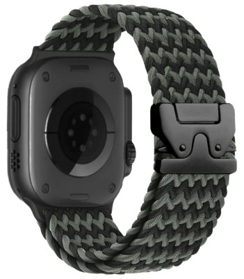 Nylon Sport Loop Armband für Apple Watch Series 2 3 4 5 6 7 8 9 10 SE + Ultra