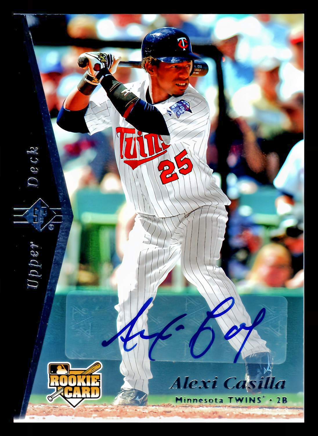 2007 Upper Deck Alexi Casilla RC #176 RC Auto SP