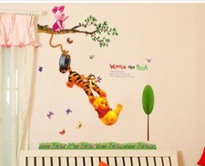 Wandtattoo Wandsticker XXL Winnie Pooh Baby Wandaufkleber Kinderzimmer Disney