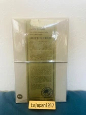 Traveler's Notebook Olive Edition 2017 Regular Size Leather Cover Note Book New