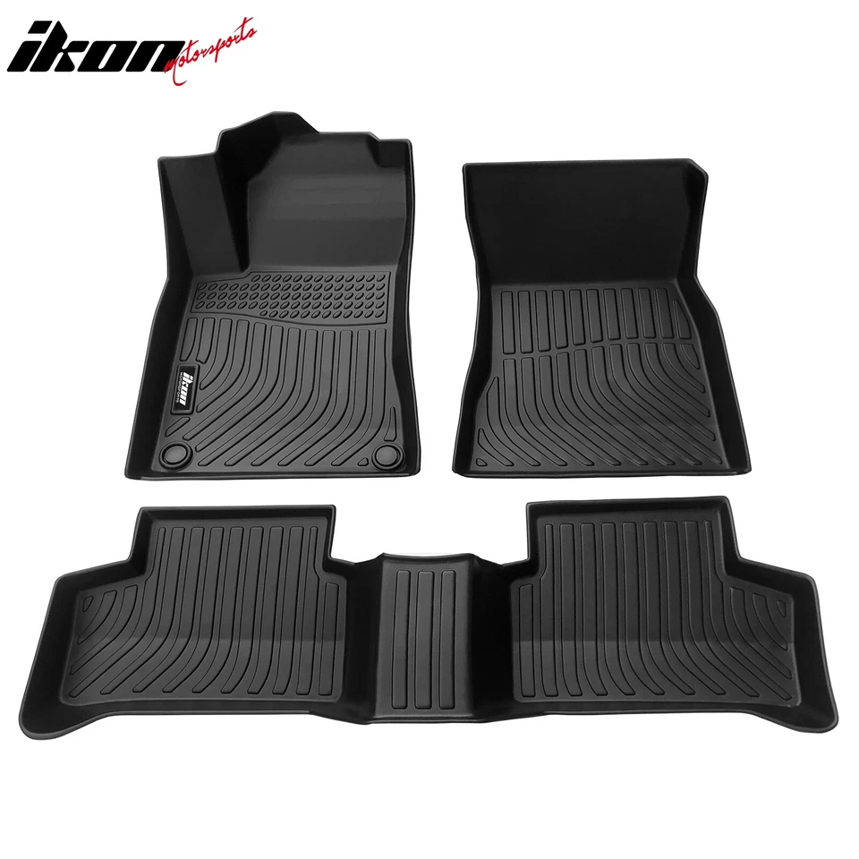 Fits 21-25 Mercedes-Benz H247 GLA-Class 3D Floor Mats Heavy Duty Liners - TPE