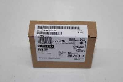 Siemens 6ES7131-6BF00-0CA0 Digital Input Module HF NEW