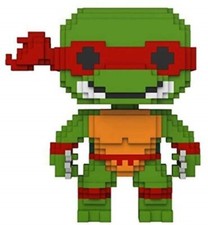 Funko Pop! Televisión: Tortugas Ninja Adolescentes Mutantes-8-Bit Raphael Figura Vinilo #07