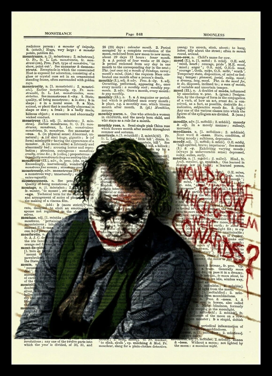 Joker Poster Why So Serious