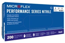 *200-Gloves* MicroFlex Performance Series PF Exam Nitrile Medium PN-290-M