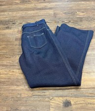 Vintage 70s Womens Sears Perma Prest Pants Boot Cut Light Weight Size 8 petite