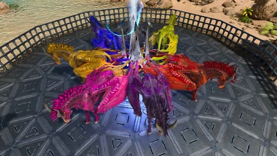 ARK SURVIVAL ASCENDED OFFICIAL PVE SOLID DREADMARE CLONE COLLECTION