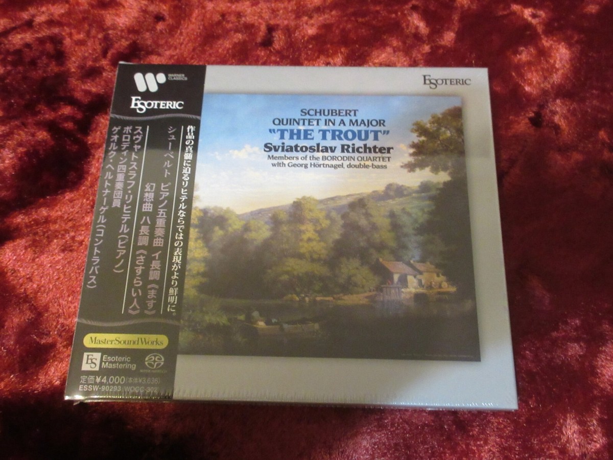 ESOTERIC SACD ESSW-90293 SCHUBERT Trout Quintet Sviatoslav Richter 