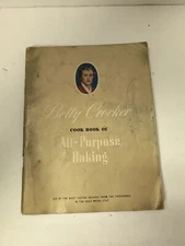 Betty Crocker Cook Book of All-Purpose Baking 1942 General Mills Paperback