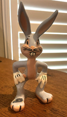 1940's Bugs Bunny Warner Brothers Cartoons Shaw 8'' Standing Ceramic Figure Mint