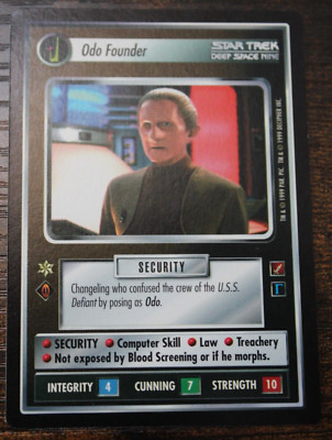 Star Trek CCG - Blaze of Glory - Odo Founder