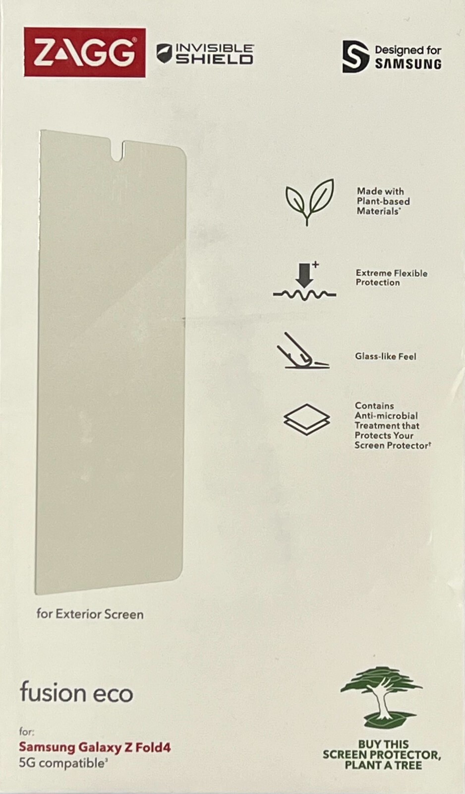 Zagg Invisible Shield Fusion Eco Screen Protector for Samsung Galaxy Z Fold4