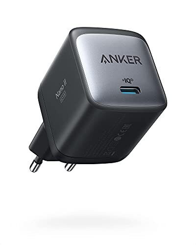 Anker Nano II - Caricatore USB-C da 65 W con potenza di ricarica rapida tecno...