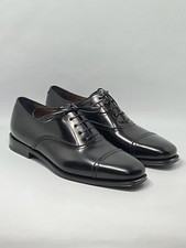  895 Salvatore Ferragamo Men's Seul Leather Oxford Shoes size 7.5E