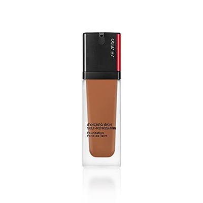 SHISEIDO SYNCHRO SKIN SELF-REFRESHING FOUNDATION OIL FREE 1 FL OZ #450 COPPER