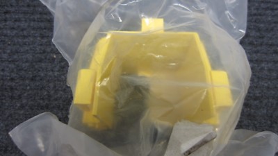 TELECT 027-2000-4007 4''X4'' YELLOW WAVETRAX ADC ADAPTER New (30 in stock)