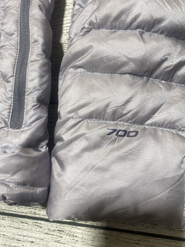 The North Face Womens Trevail Puffer Jacket 700 Down Grey/Silver Small - Picture 3 of 11