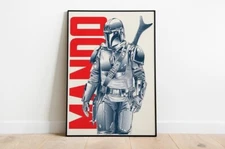 The Mandalorian Poster | Printable Wall Art | Series Poster